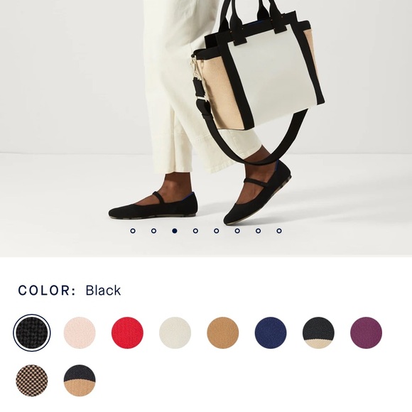 NEW Rothy’s The Square Toe Mary Jane in Black Size 9 - Picture 9 of 16